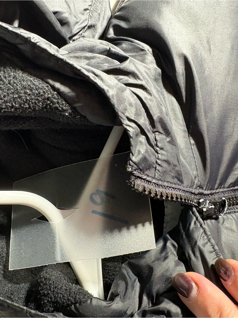 Old Navy Kids  Black Hooded Puffer Jacket